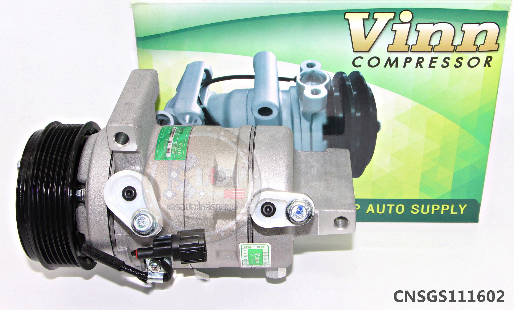 CNSGS111602 คอมแอร์ VINN : 10S11C NISSAN CUBE (1.8) 6PK (ลูกสูบ) (งานไตหวัน-จีน)