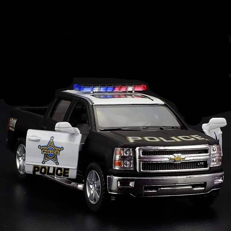 โมเดลรถเหล็ก รถตำรวจ (ปลีก-ส่ง)