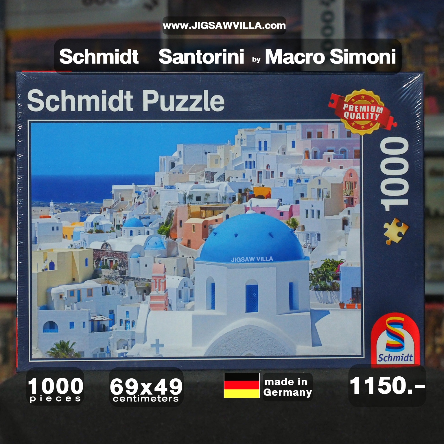 Schmidt - Santorini by Macro Simoni 1000 pcs.
