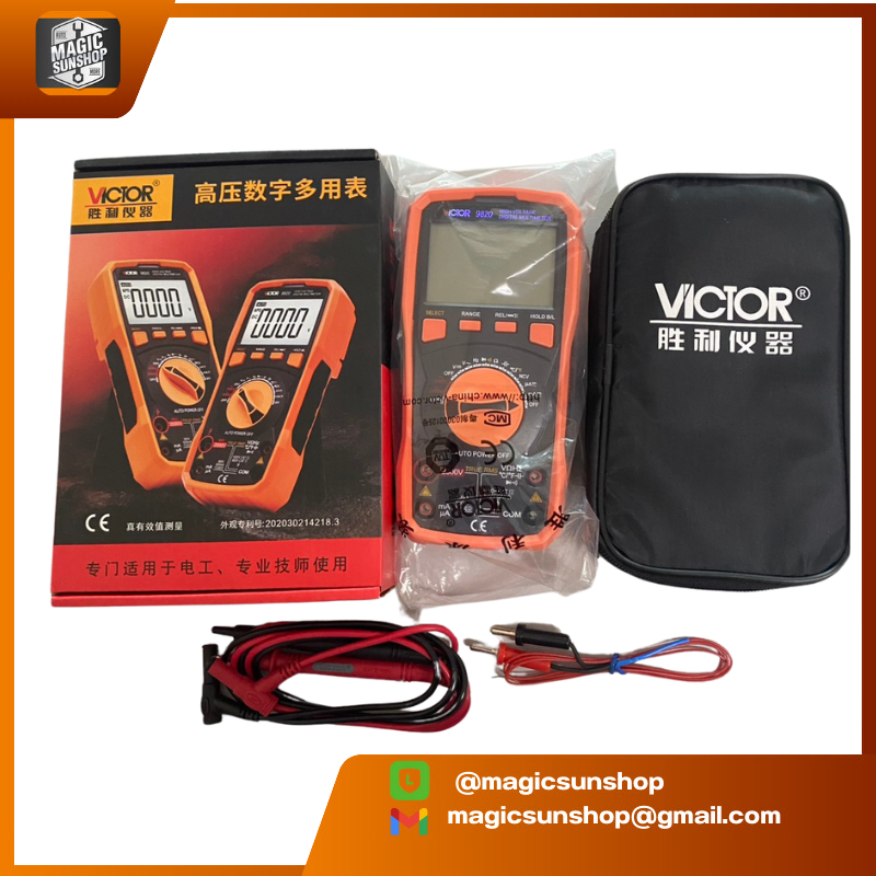 927542 VICTORY VC9820 Voltage 2000V Multimeter