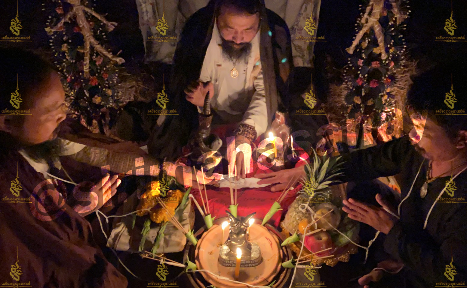 พิธี เสกหมู่รวมวิชา เขมร อิสลาม ธรรมบันลุ