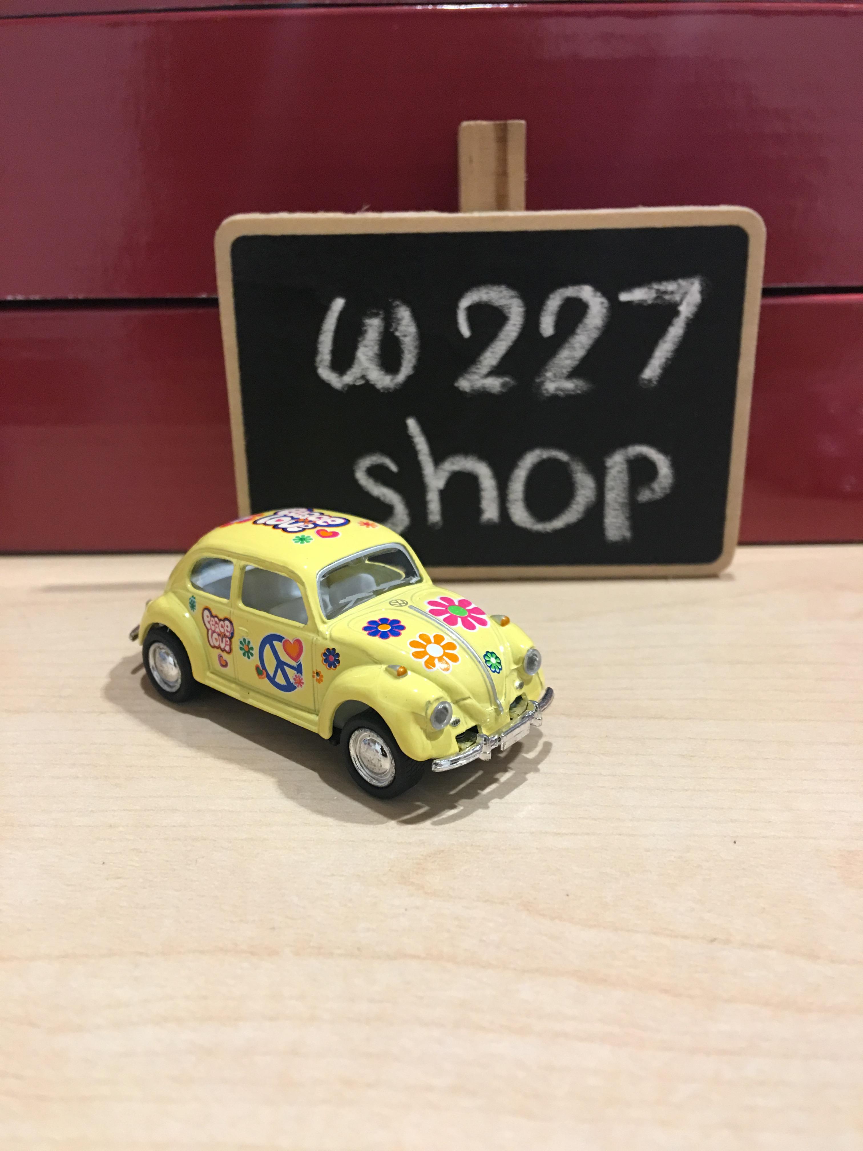 โมเดลรถเหล็ก โฟล์คเต่า 1967 Volkswagen Classical Beetle scale 1:64 ขนาด 2.5 นิ้ว กดลาน (ปลีก-ส่ง)