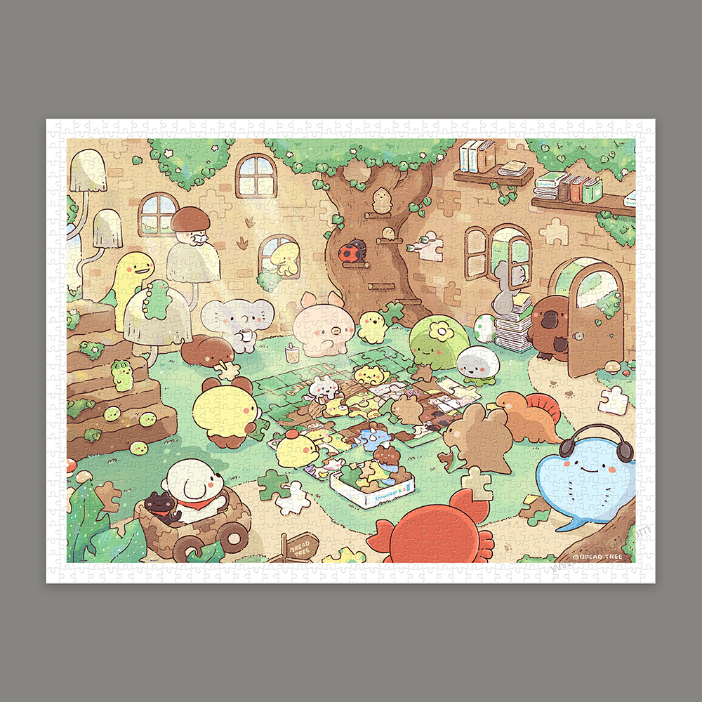 Pintoo - Playing Puzzle Together by Bread Tree 1200 pcs.