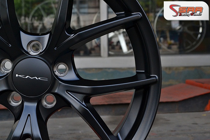 KM694 ขอบ18 นิ้ว 5H114.3 SATIN-BLK