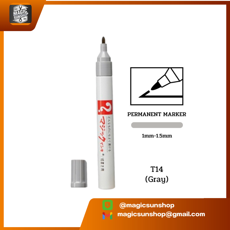 MAGIC INK 500-T14 GRAY 500 139x15x15 มม. GRAY