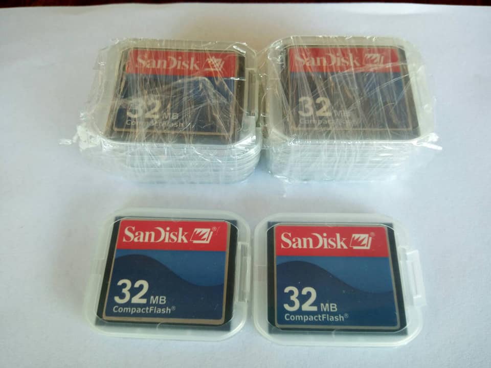 Sandisk Card สำหรับเครื่องจักร Sandisk 32MB 32MB