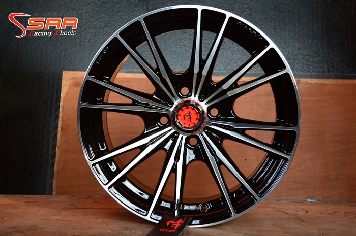 LENSO SAMURAI SC-HAYATO ขอบ15 ET35 4x100 BKF