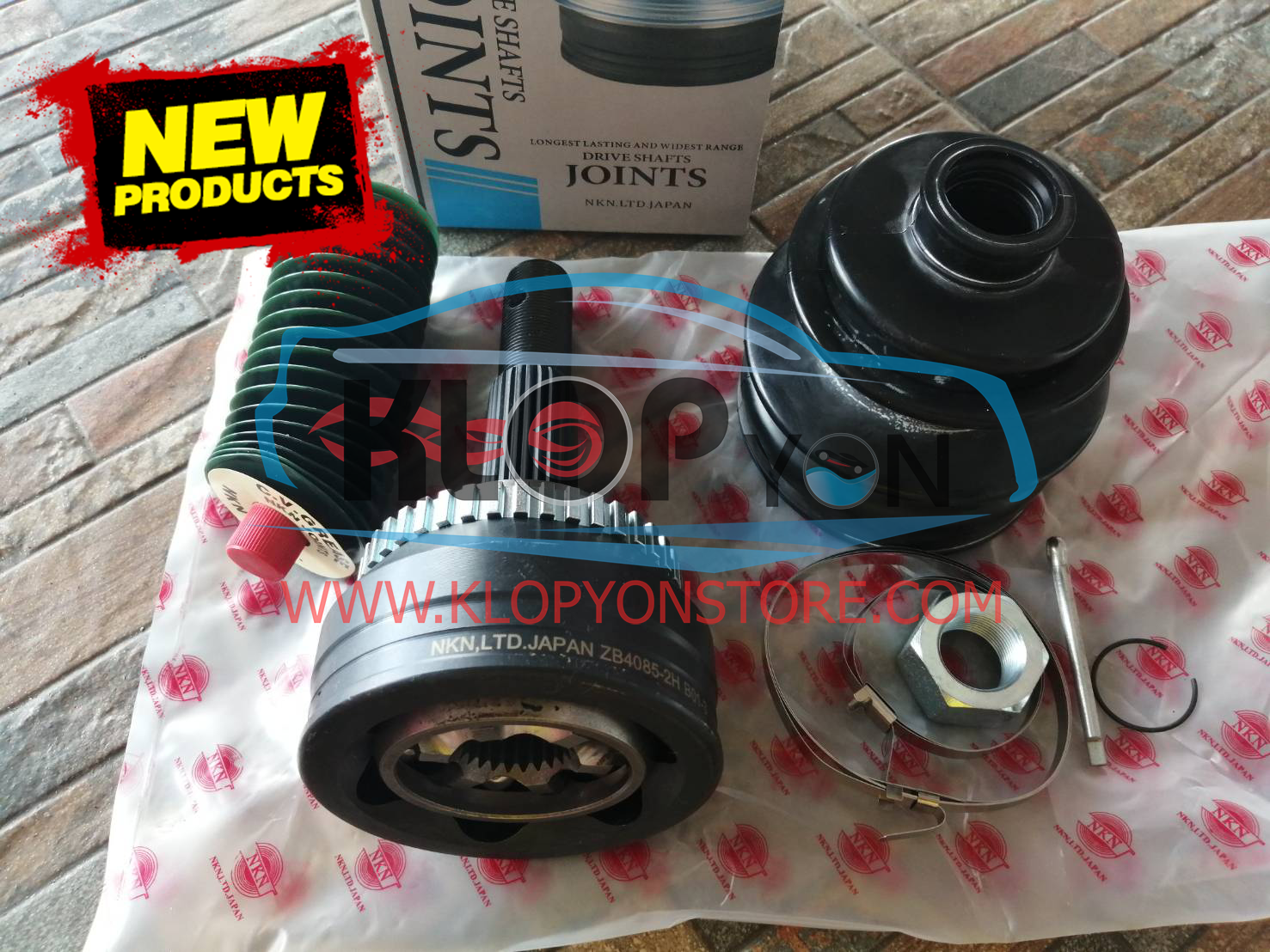 ชุดหัวเพลาขับนอก ZB4085-2H NISSAN B13 1600 CC. NEO1.6 cc (ABS)