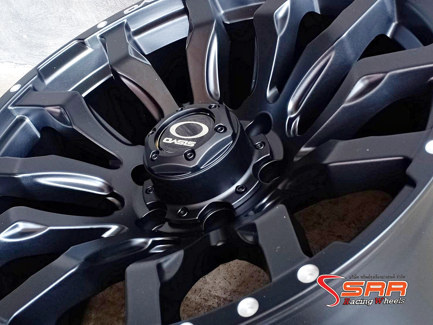 MARVEL-26 OASIS ขอบ18 6H139.7 ET+12 MATTE BLACK+ MILLING POINT