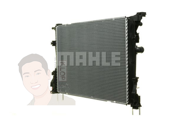 หม้อน้ำ BENZ A(W176), B(W246) CLA(C117), CLA250, GLA(X156) ยี่ห้อ (MAHLE)