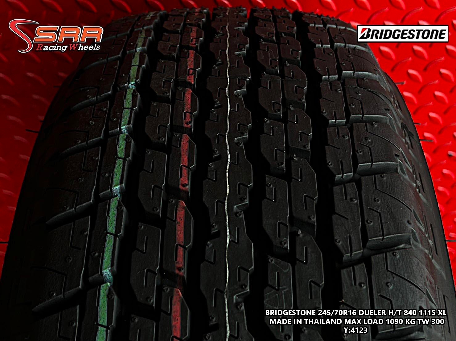 BRIDGESTONE DUELER H/T 840 245/70R16 ยางปี23 ราคาพิเศษ
