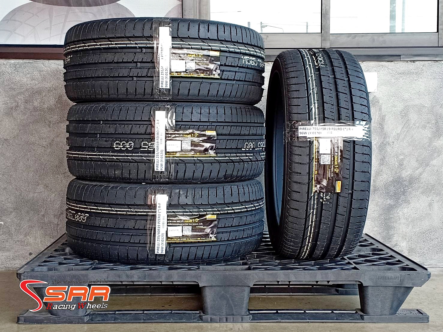 PIRELLI P ZERO R-F 255/40R19 ยางรันแฟลต ปี20 สำหรับใส่BMW 320d GT
