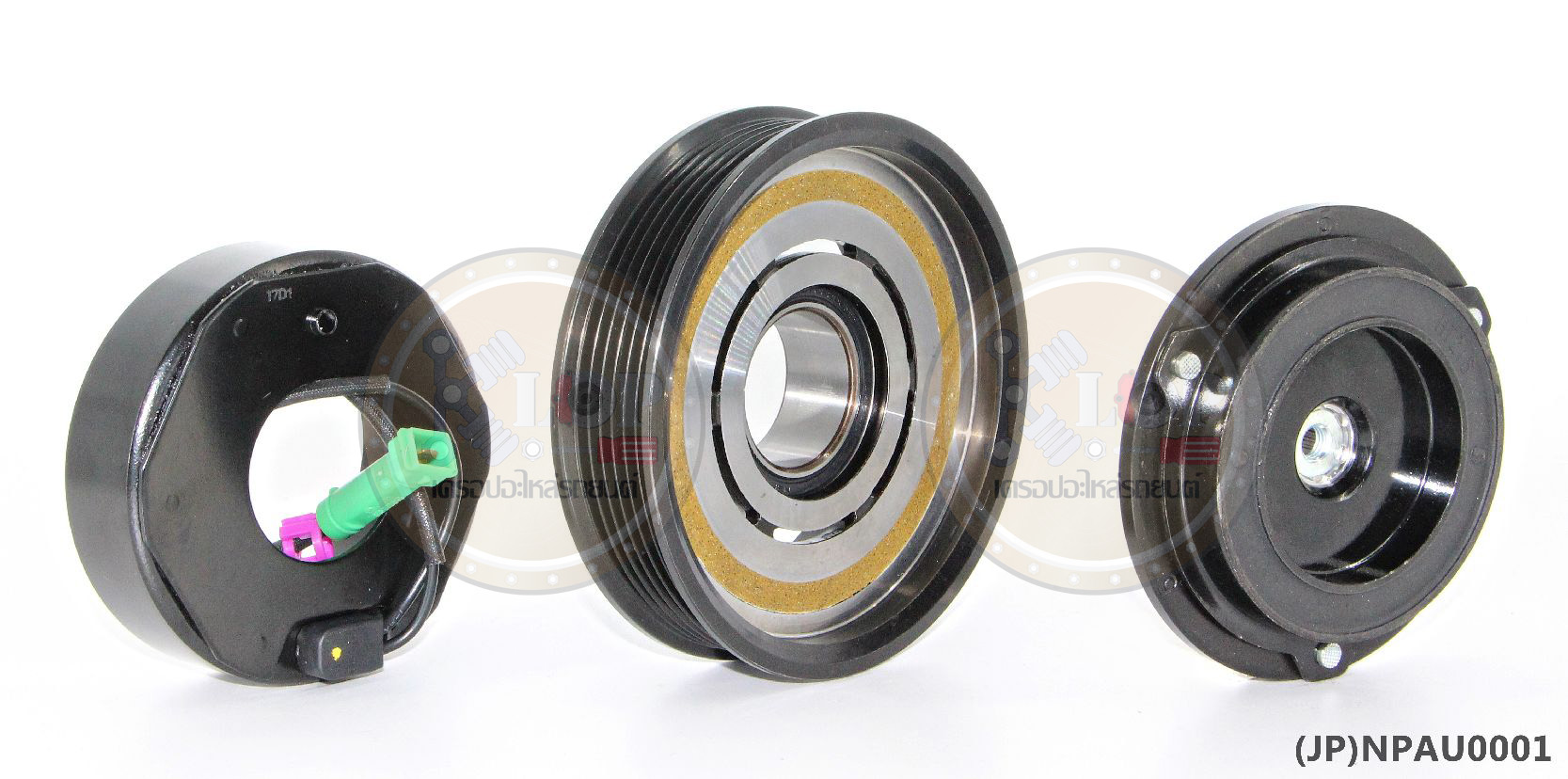 (JP)NPAU0001-JP ชุดหน้าคลัทช์(Vinn) AUDI A6 7SBU (ญี่ปุ่น) 125mm. 6PK 12V.