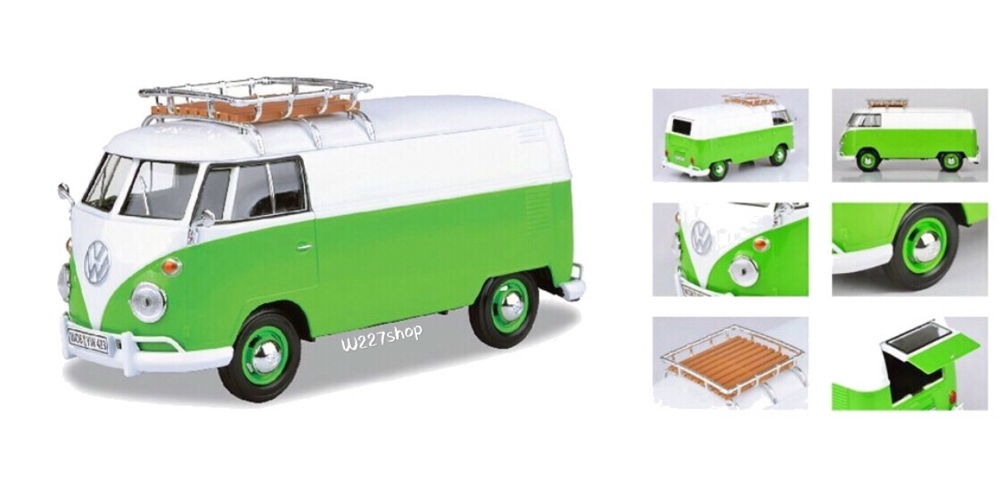 รถโฟล์คตู้ Volkswagen bus scale 1:24 โมเดลรถเหล็ก (ปลีก-ส่ง)