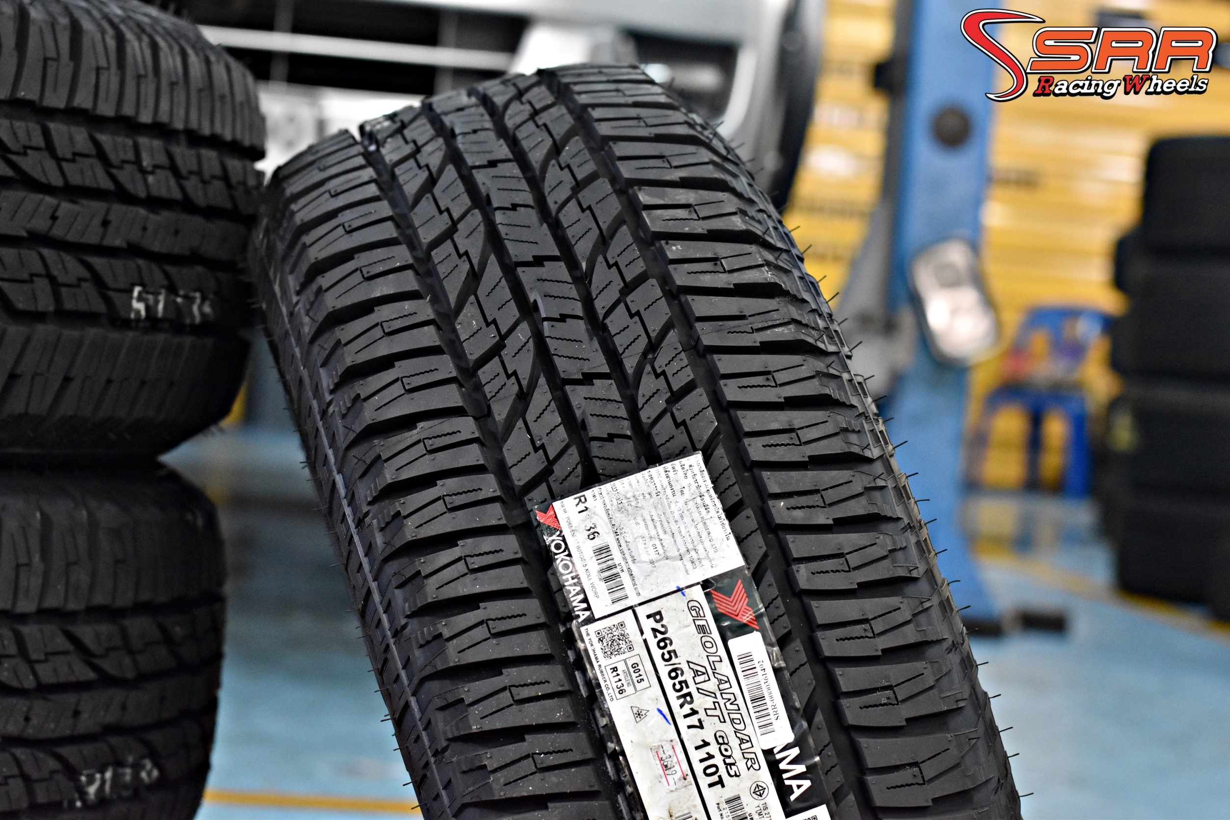 YOKOHAMA GEOLANDAR A/T G015 265/65R17 ยางใหม่ปี19 ราคาพิเศษ