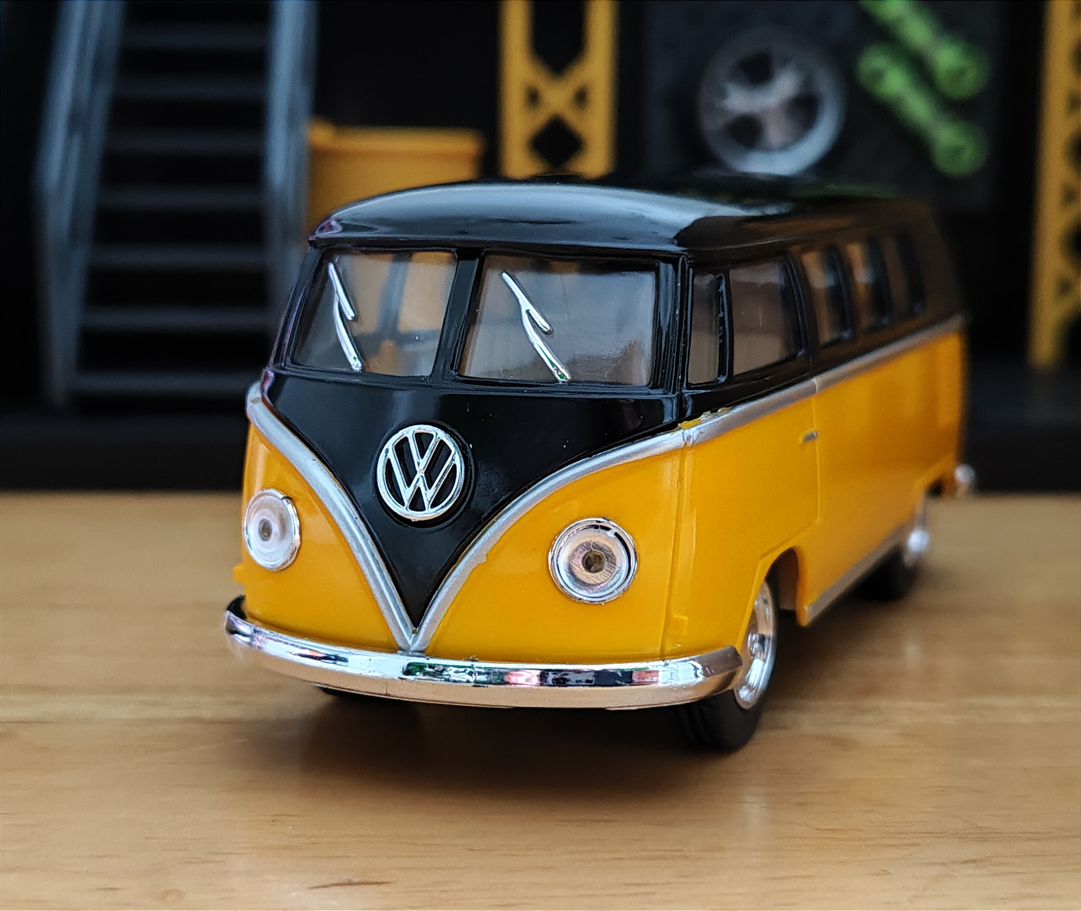 1962 Volkswagen Classical Bus โมเดลรถเหล็ก รถโฟล์คตู้ (ปลีก-ส่ง)