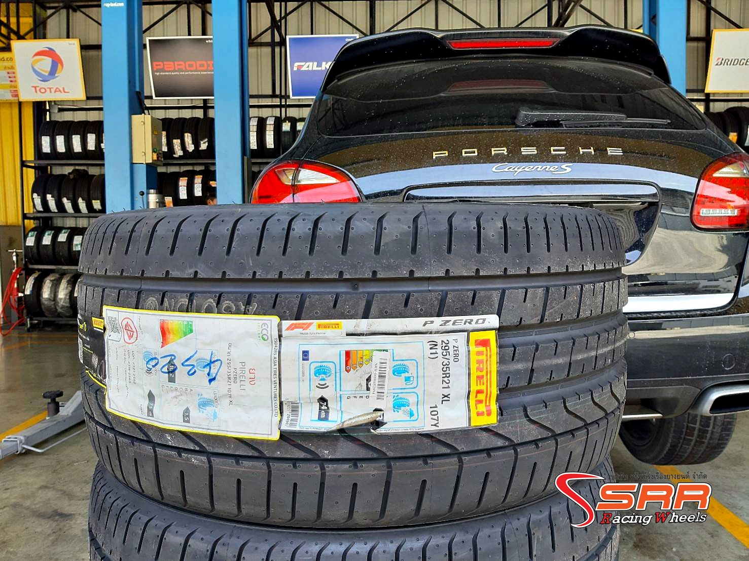 PIRELLI P ZERO N1 295/35R21 ราคาพิเศษ ใส่รถPorsche Cayenne