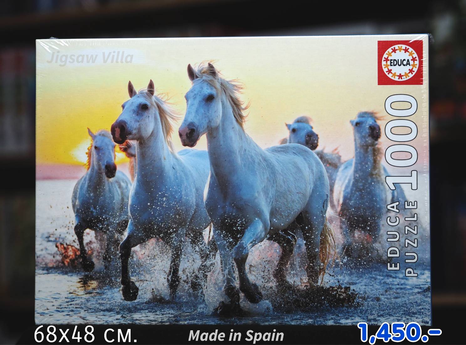 Educa - White Horses at Sunset 1000 pcs.