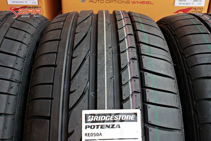BRIDESTONE POTENZA RE050A 245/45R18 เส้นละ 6,000 บาท