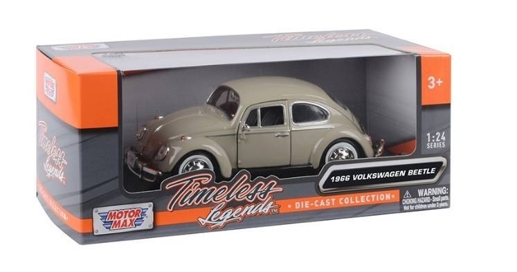 รถโฟล์คเต่า 1966 Volkswagen beetle scale 1:24 โมเดลรถเหล็ก (ปลีก-ส่ง)
