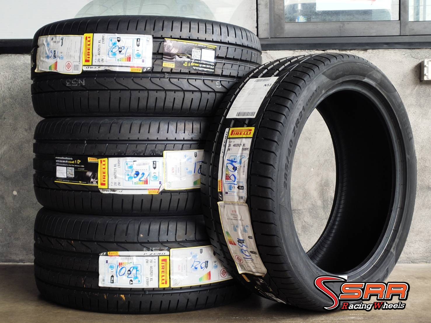 PIRELLI P ZERO NO 285/40ZR21 ยางนำเข้าGERMANY ปี2021 ราคาพิเศษ