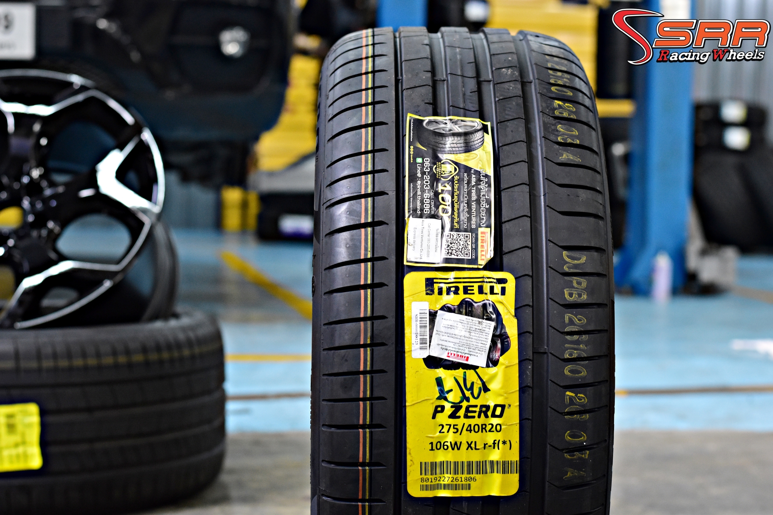 PIRELLI P ZERO PZ4 R-F 275/40R20 ยางรันแฟลต สำหรับใส่รถBMW X5 และ X6