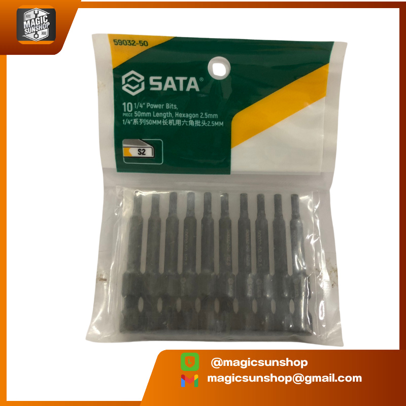 SATA Hexagonal Bits 59023-50