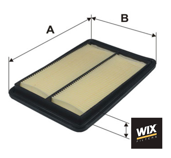 WA9788 กรองอากาศ WIX รุ่น : Nissan X-Trail 2.0/2.5 T32 ปี14