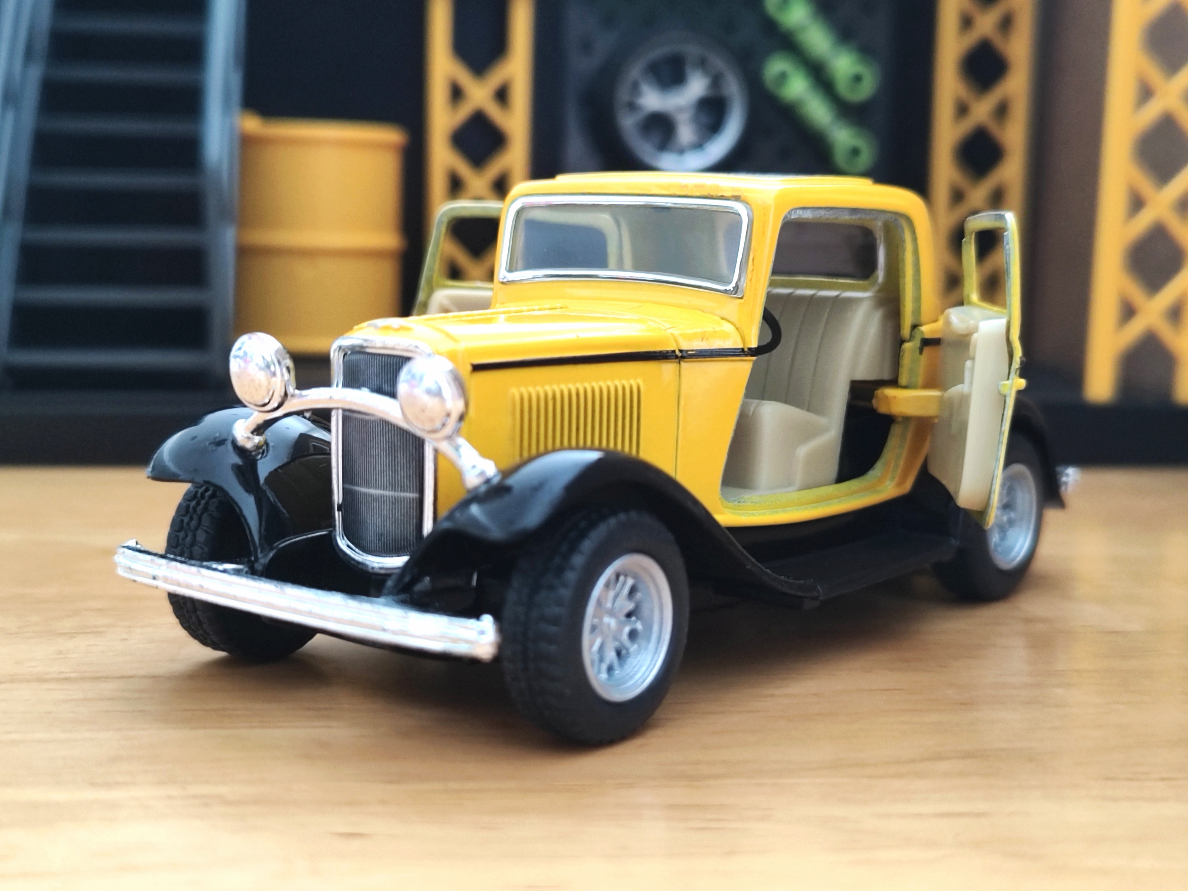 1932 Ford 3-Window Coupe โมเดลรถเหล็ก (ปลีก-ส่ง)