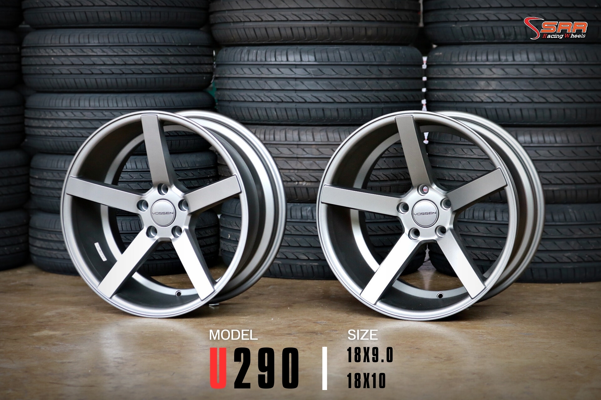VOSSEN CV3 ขอบ18 หน้า9 หลัง10 5x114.3 โปรชุด 18,000 บาท
