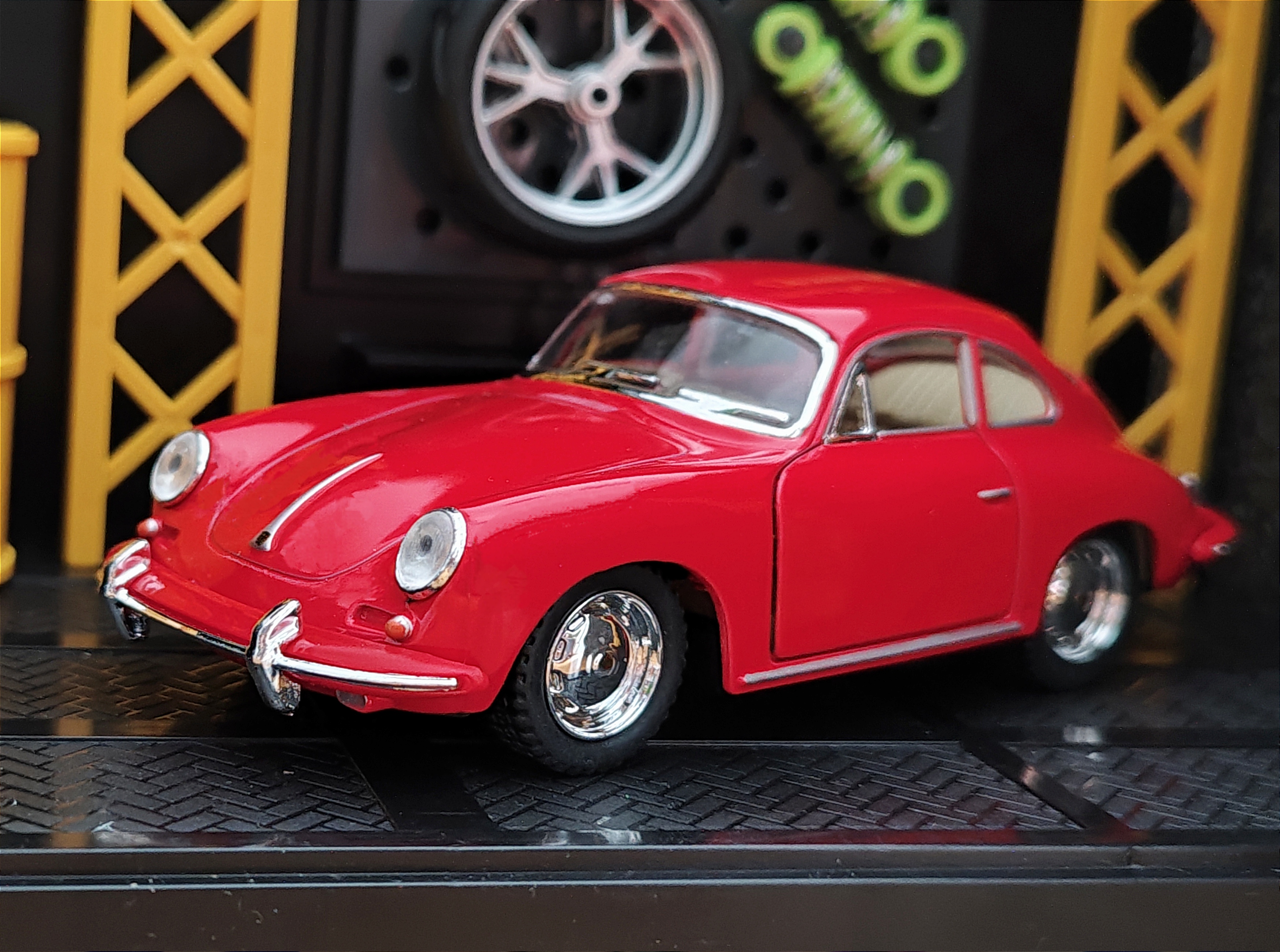 Porsche 356 B Carrera 2 โมเดลรถเหล็ก (ปลีก-ส่ง)