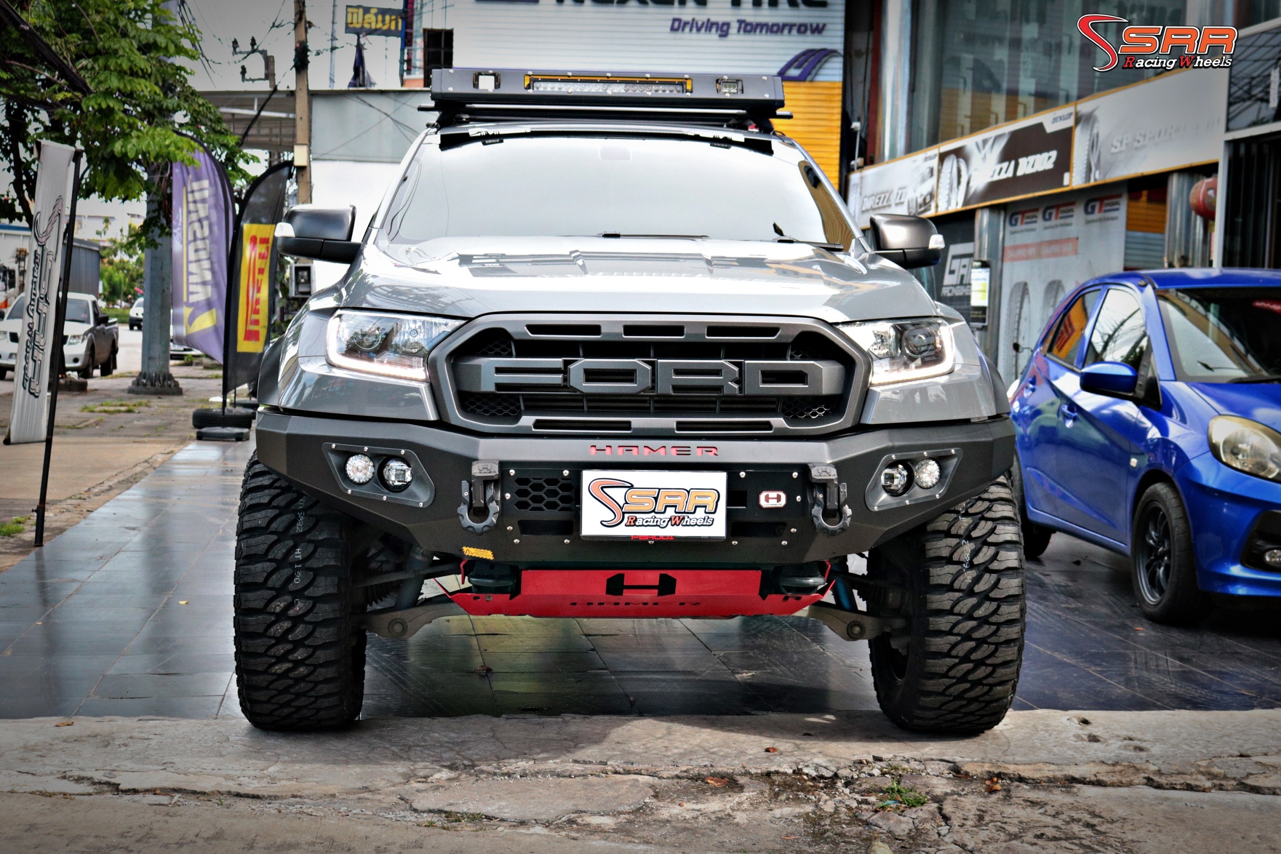 MOHAWK WP910 ขอบ18 และขอบ20 6x139.7 GLOSS BLACK MILLING