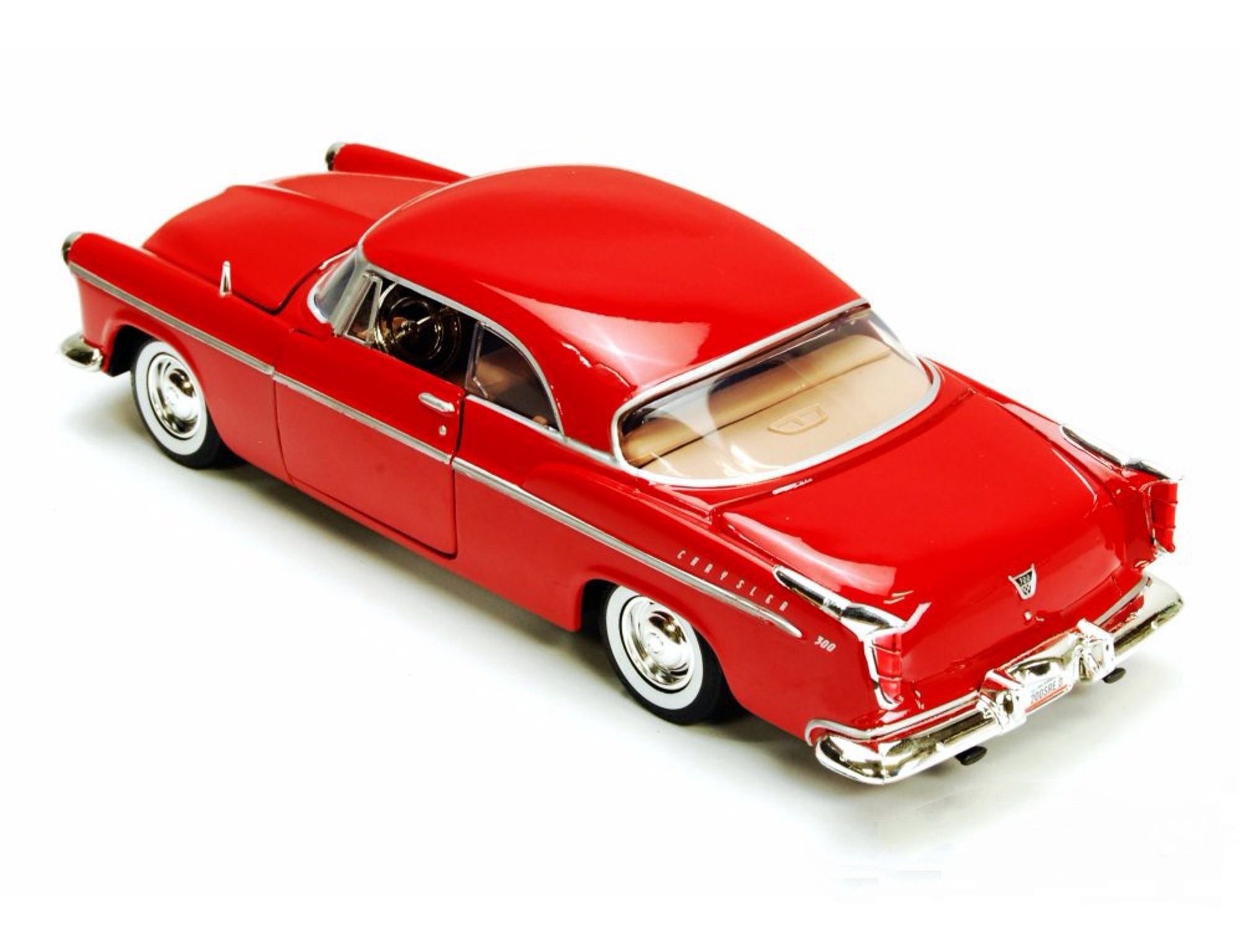 1955 Chrysler c300 Scale 1:24 โมเดลรถเหล็ก (ปลีก-ส่ง)