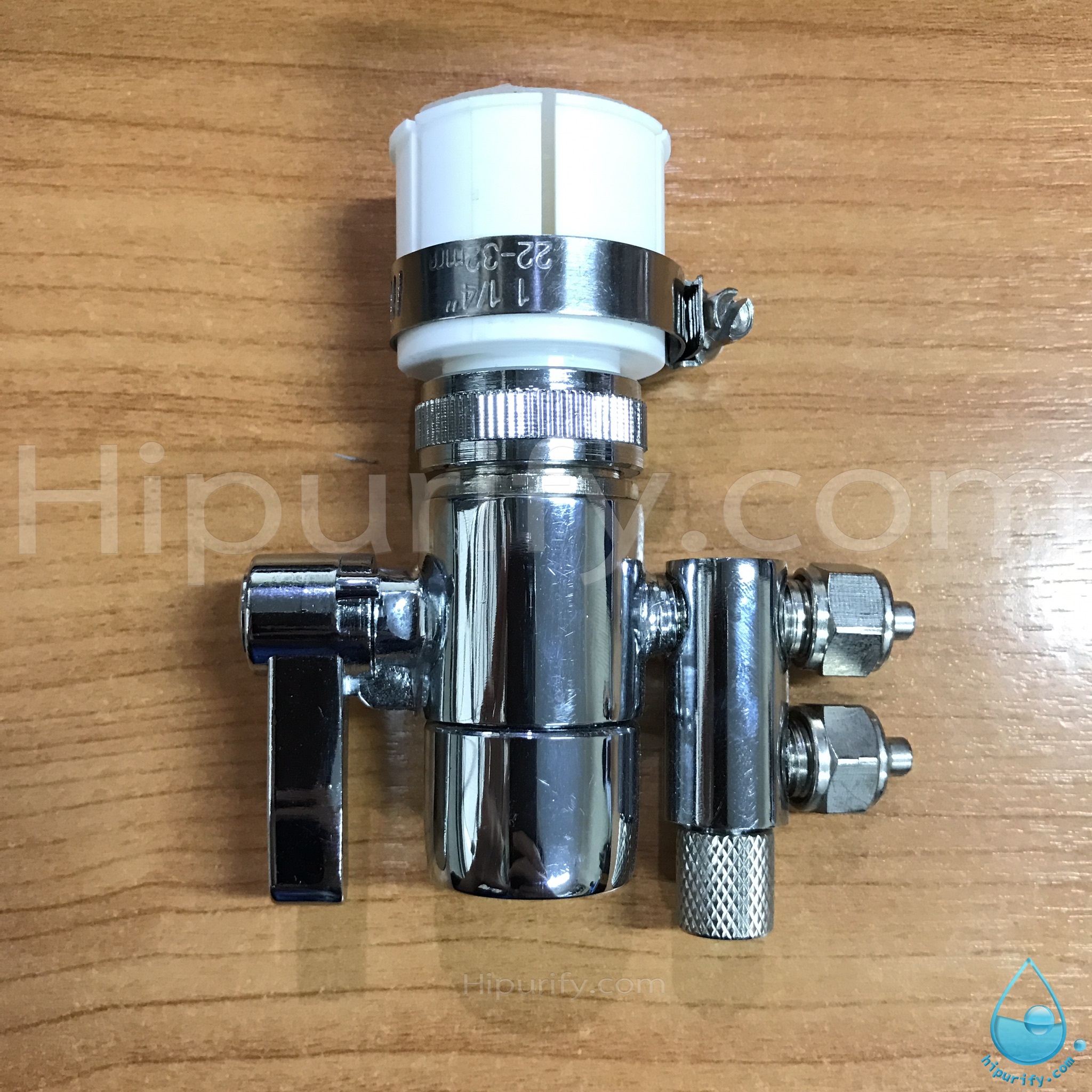 หัวต่อก๊อก Diverter Valve ตัวแปลงก๊อกซิงค์ 1/4"(2 หุน) 2 สายน้ำ