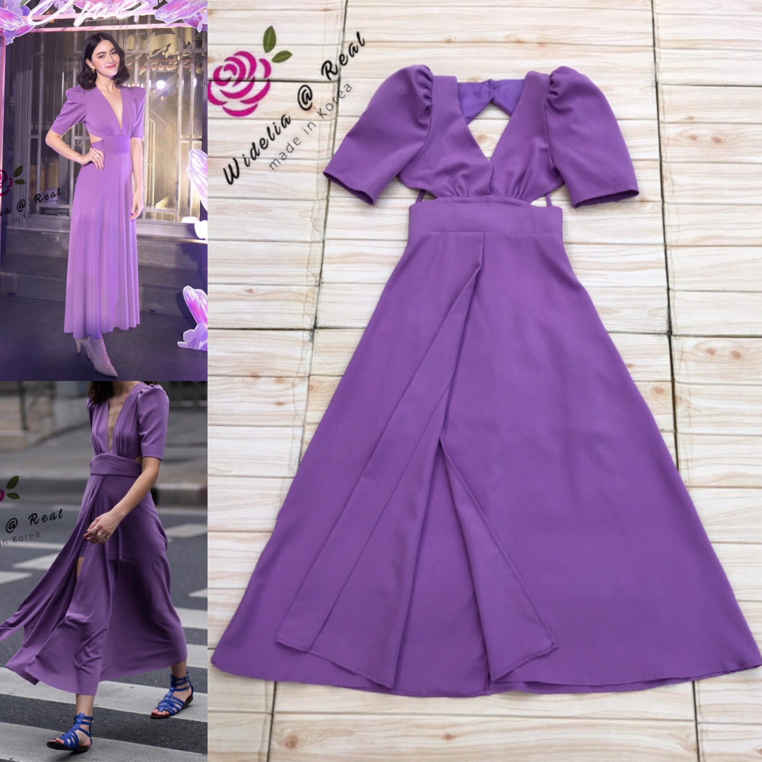 Velade Dress เดรสแขนสั้น เนื้อผ้าสวยเป๊ะปังทุกสิ่งอย่าง สีสวยสดใสมาก