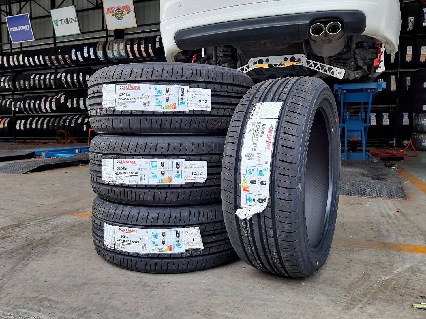YOKOHAMA ALLIANCE 030Ex 215/45R17 ยางญี่ปุ่นปี20 ลดราคาพิเศษ