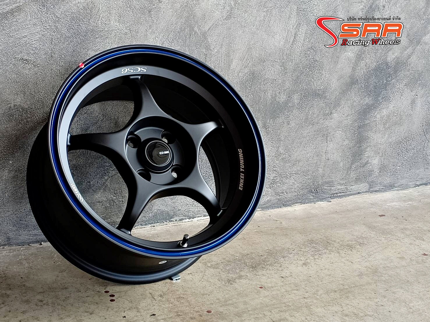 ENKEI TUNING SC56 15x7 4x100 ET+28 DBK2QR2B6LK