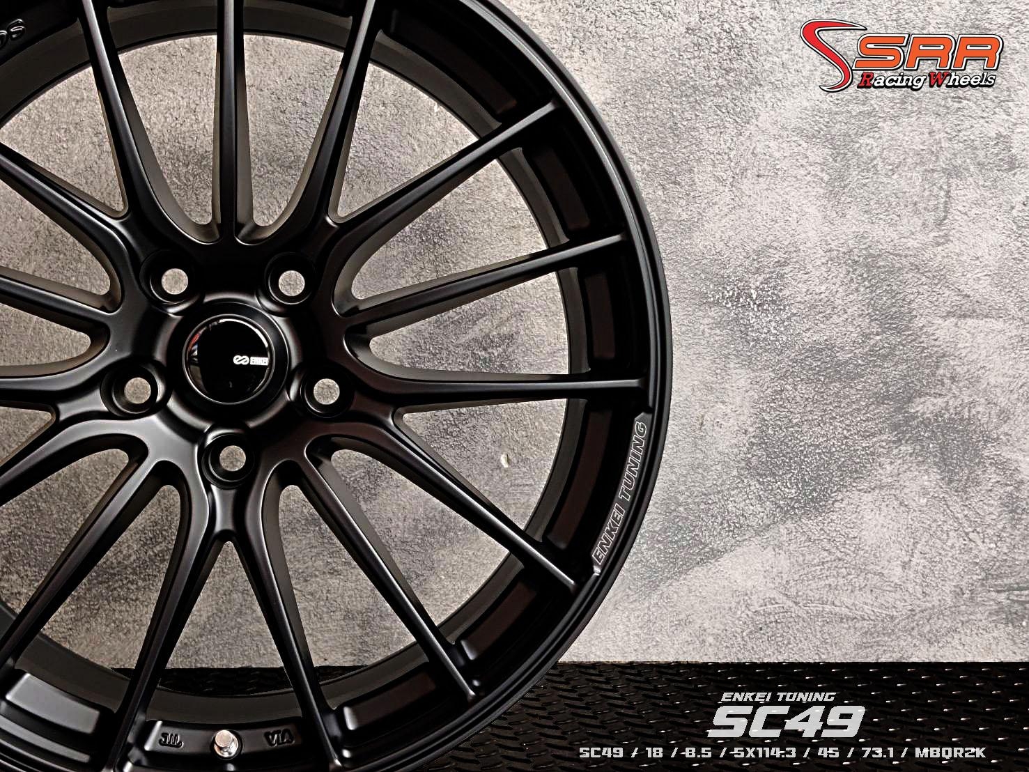 ENKEI TUNING SC49 ขอบ18 5x114.3 ET45 MBQR2K ราคาพิเศษ