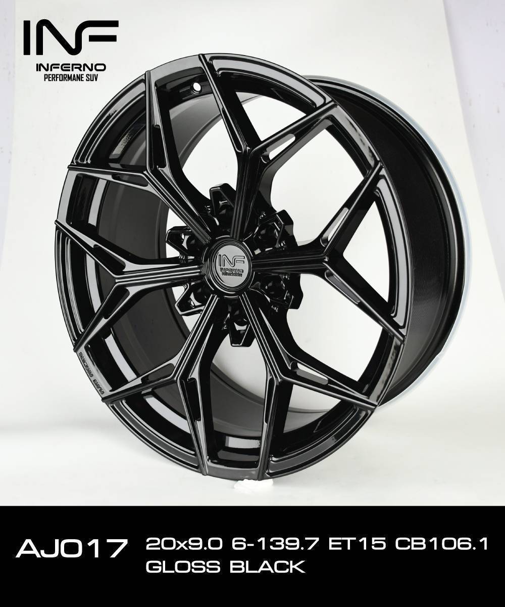 โปรล้อ INFERNO และ HAMMER ขอบ20 6รู พร้อมยาง TOYO ชุดละ 35,000฿