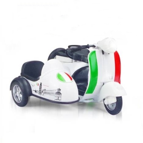 โมเดลรถเวสป้าพ่วงข้าง scale 1:14 (ปลีก-ส่ง)