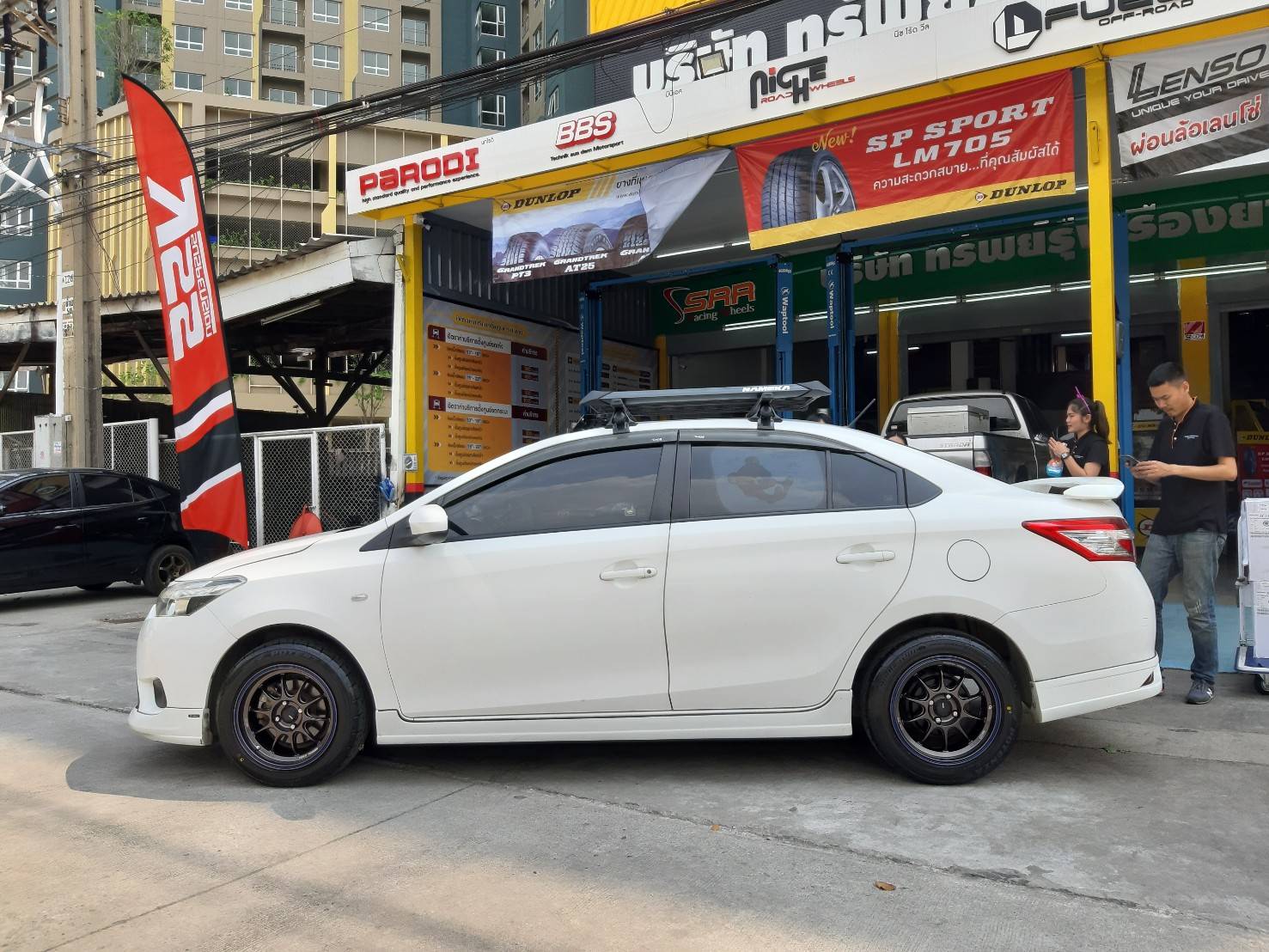 ENKEI TUNING SC55 ขอบ15 ET28 4x100 GGM8QR2B6LK