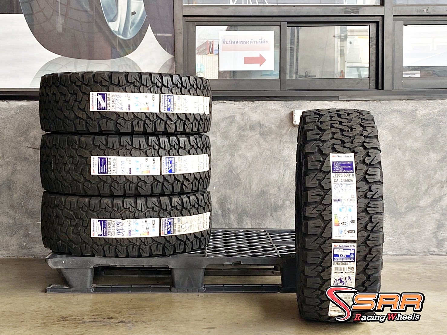 BFGoodrich KO2 285/60R18 ยางแบรนด์America ราคาพิเศษ