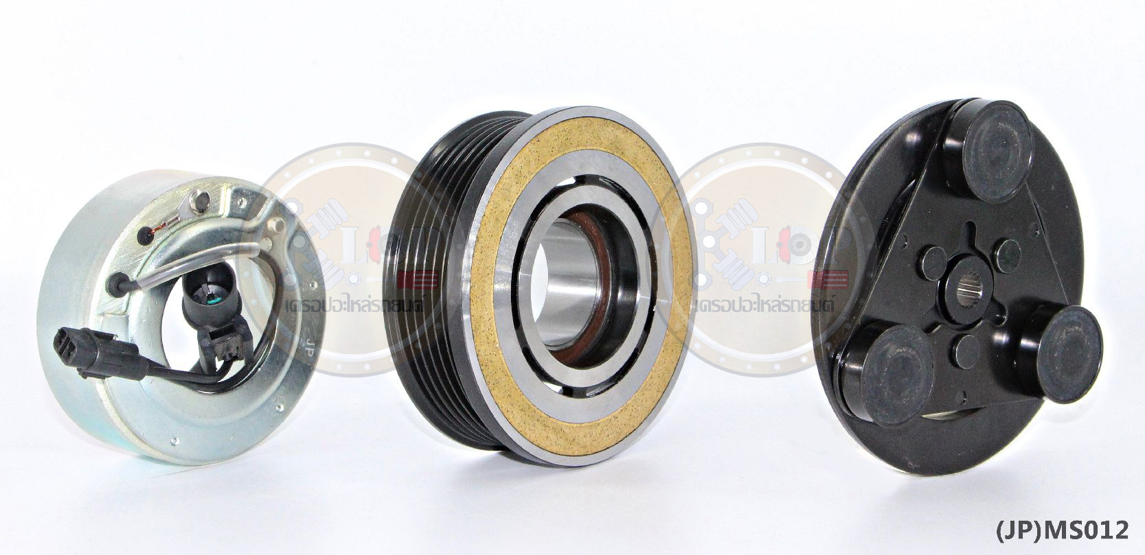 (JP)MS012-JP ชุดหน้าคลัทช์(Vinn) MITSUBISHI SPACE WAGON ปี2008 (ญี่ปุ่น) 98mm. 6PK 12V.