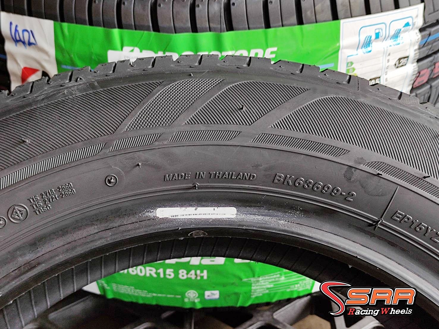 BRIDGESTONE ECOPIA EP150 185/60R15 ยางใหม่ ปี2021 ราคาพิเศษ