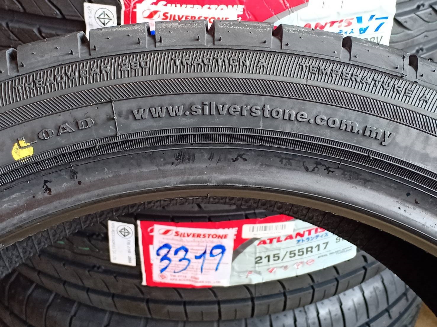 SILVERSTONE ATLANTIS V7 245/40ZR18 ยางใหม่ปี19 ลดราคาพิเศษ