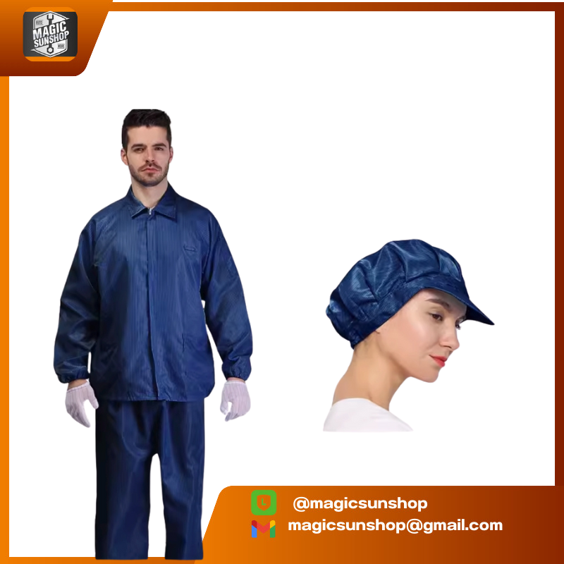 922930 Anti-Static with a cap dust-free Size (Navy)