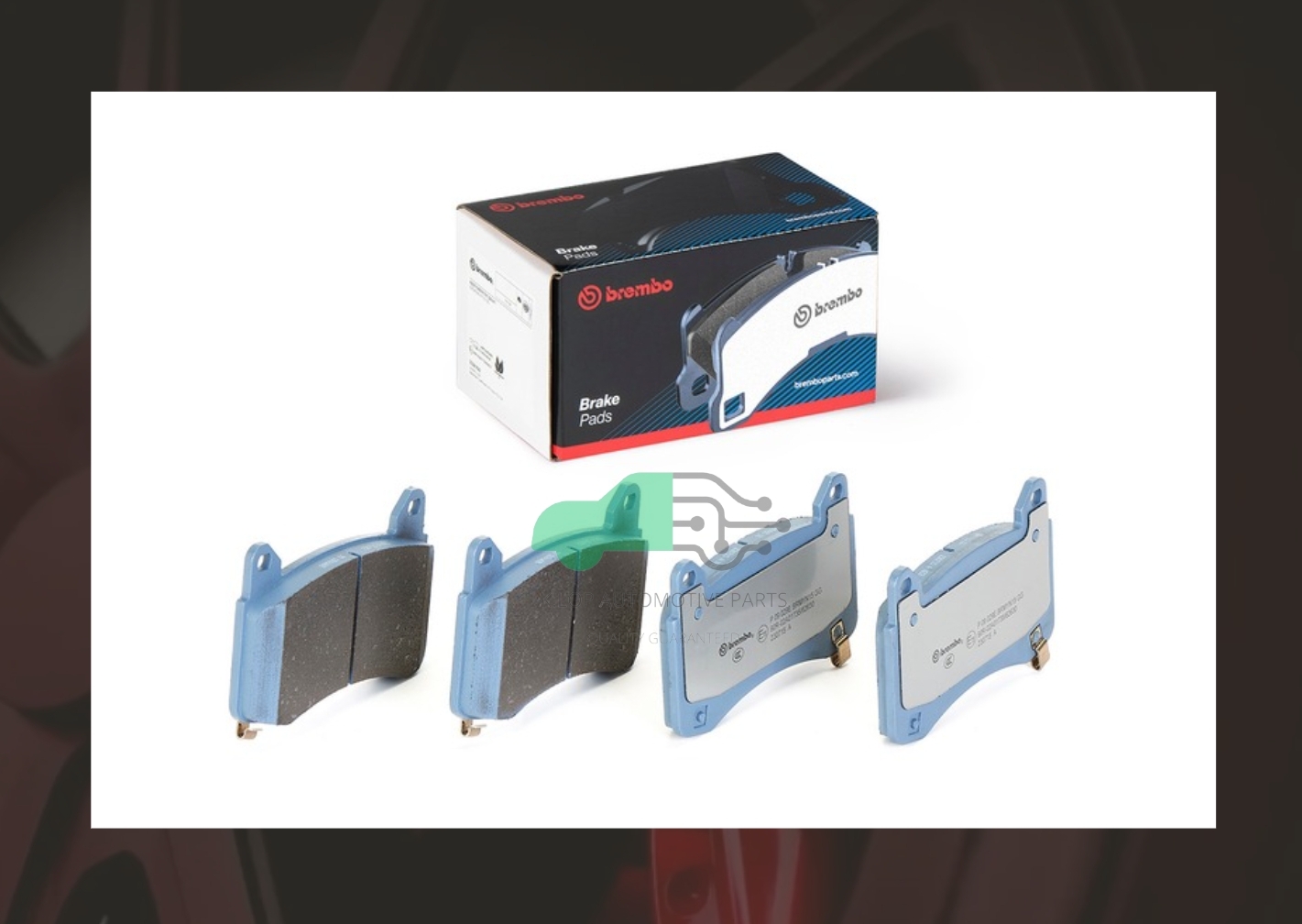 P09 029E ผ้าเบรกหน้ารถไฟฟ้า (แท้ BREMBO) TESLA Model Y EV, EV AWD ปี21