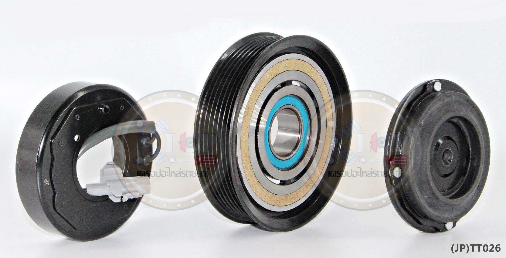(JP)TT026-JP ชุดหน้าคลัทช์(Vinn) Toyota AVANZA ปี2012 (10S) (ญี่ปุ่น) 110mm. 6PK 12V.