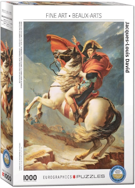 Eurographics - Napoleon Crossing the Alps by Jacques-Louis David (Non-Pattern) 1000 pcs.