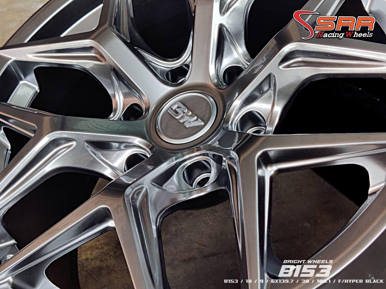 BW B153 ขอบ18 6x139.7 ET30 F/HYPER BLACK ราคาพิเศษ